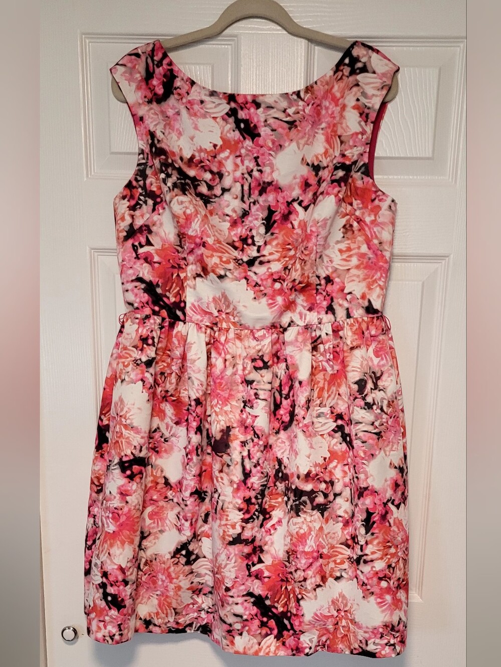 5 For $25 Floral Pink & White A-Line Skirt